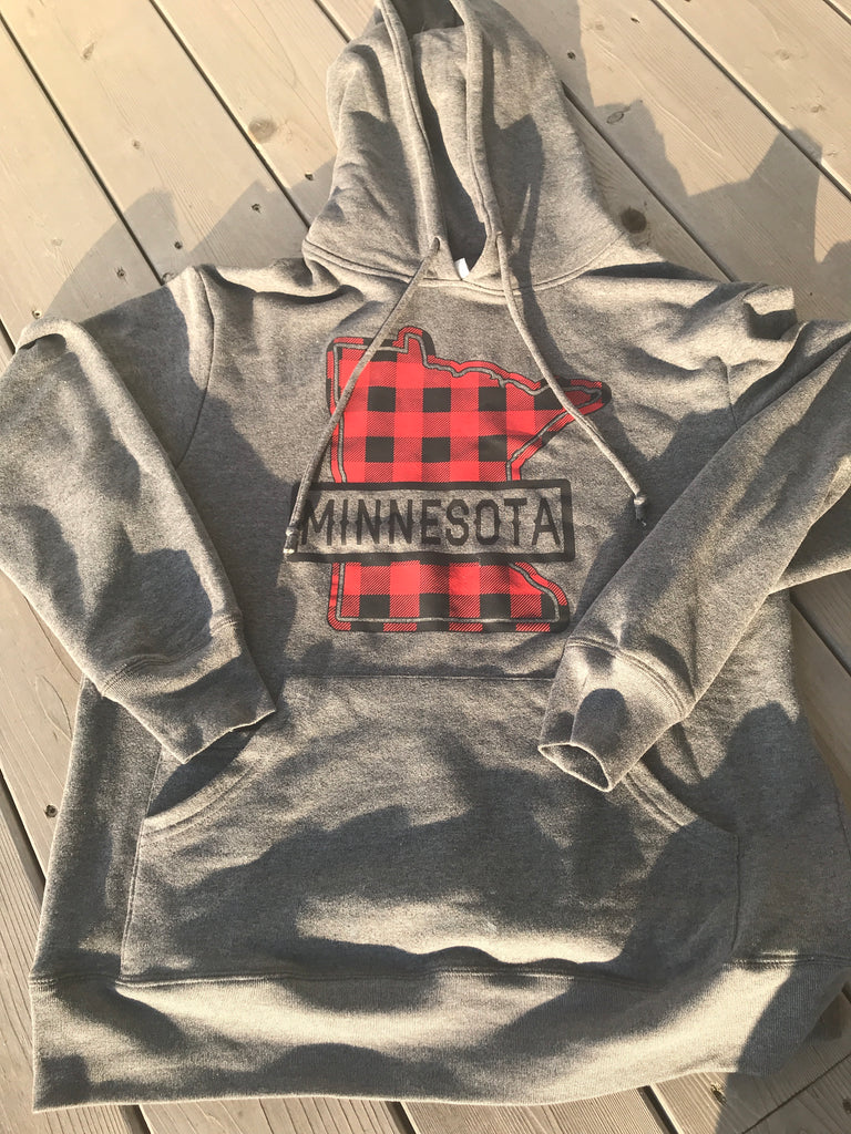 Buffalo Plaid Youth Sublimation Hoodie 6-7