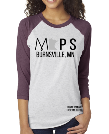 MOPS @ POP Baseball T-Shirt